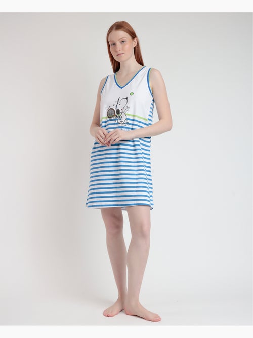 Canotta senza maniche Tennis Club da donna PEANUTS - Kiabi Canotta senza maniche Tennis Club da donna PEANUTS - Kiabi