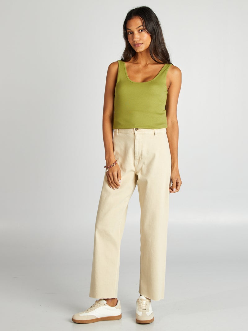 Canotta senza maniche VERDE - Kiabi