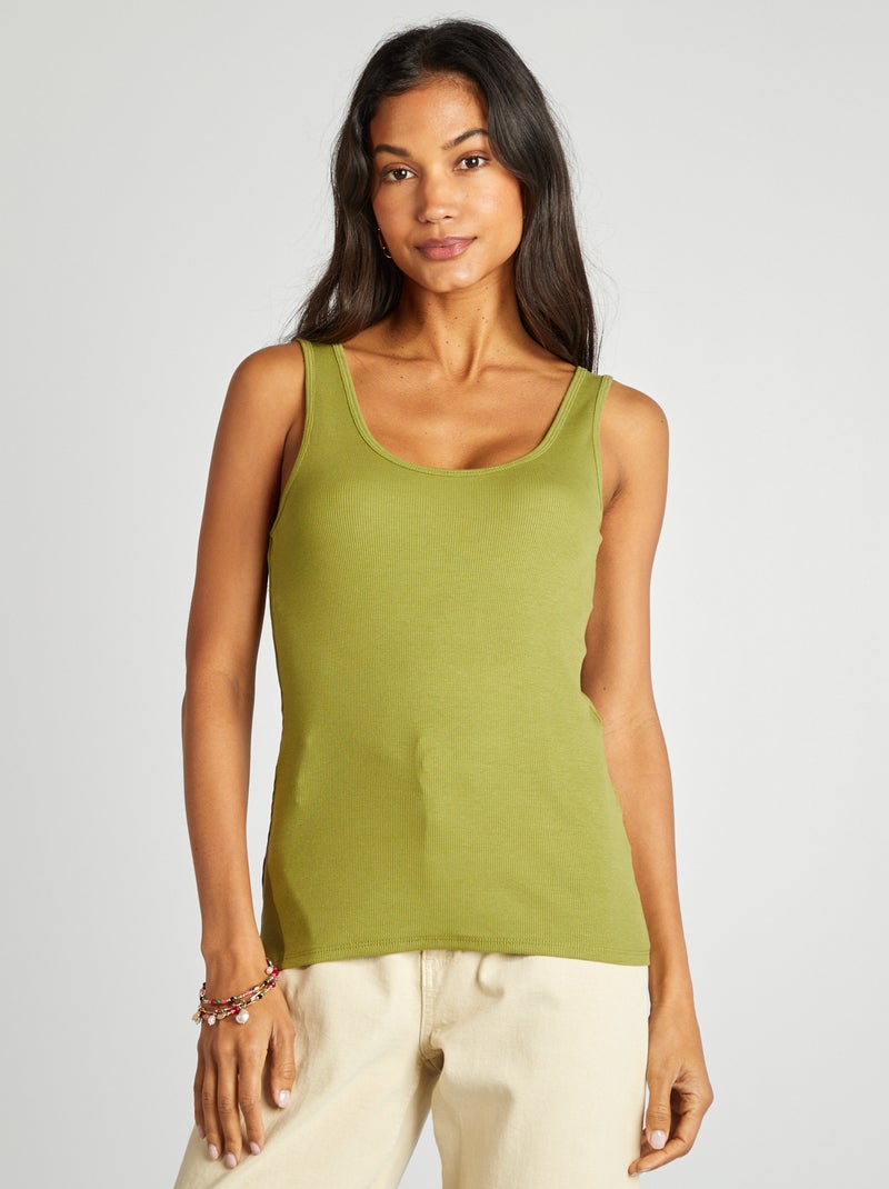 Canotta senza maniche VERDE - Kiabi