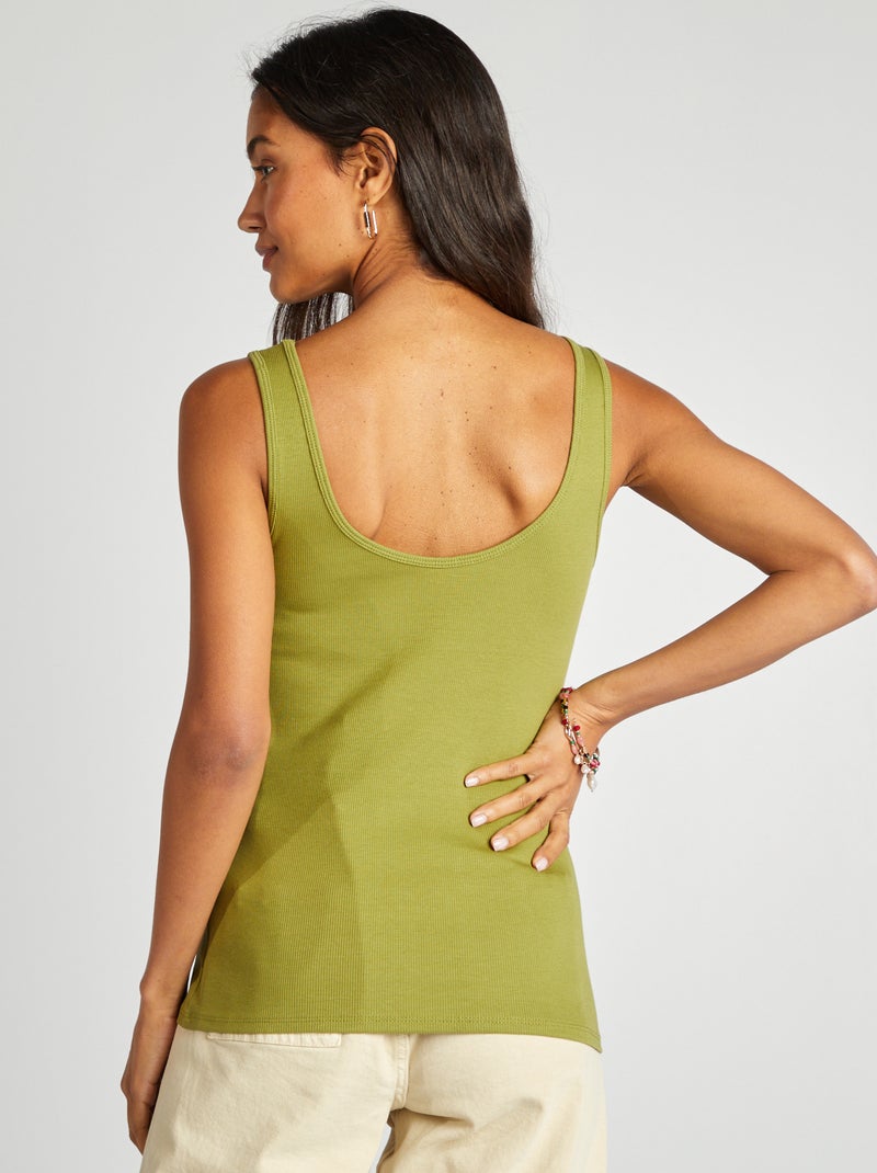 Canotta senza maniche VERDE - Kiabi