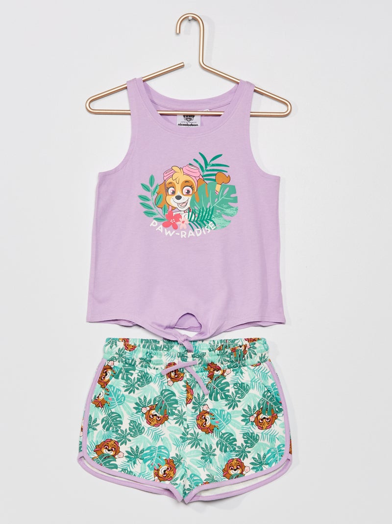 Canotta + shorts 'Paw Patrol' VIOLA - Kiabi