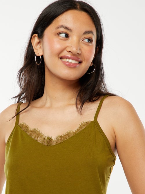 Canotta spalline sottili - Kiabi