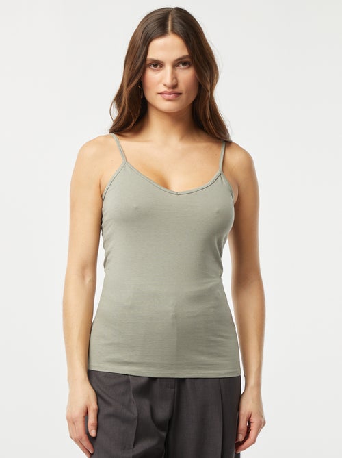 Canotta spalline sottili - Kiabi