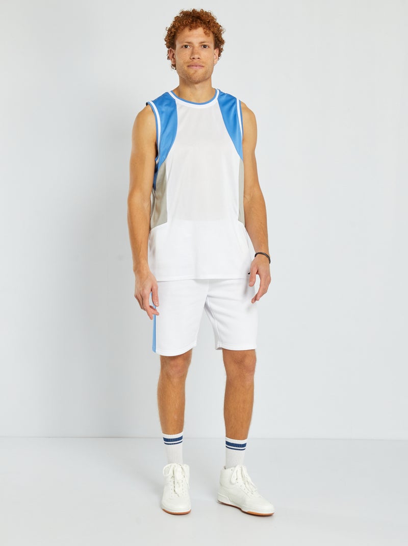 Canotta sportiva Bianco - Kiabi
