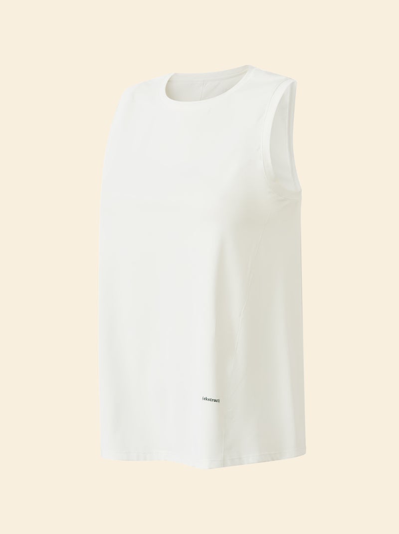 Canotta sportiva con coppe integrate - (ekstract) Bianco - Kiabi