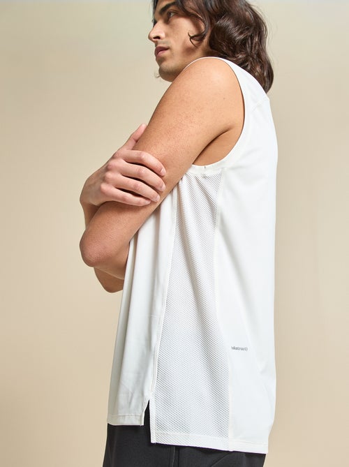 Canotta sportiva con inserti in mesh sui lati - (ekstract) - Kiabi