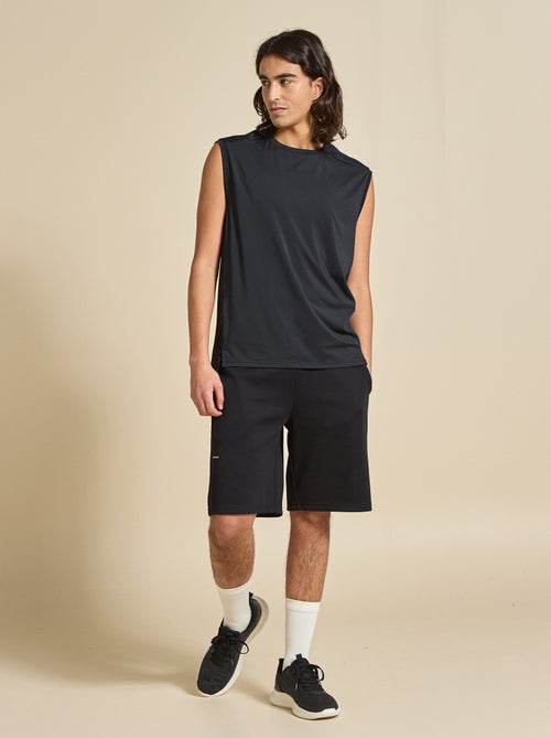 Canotta sportiva con inserti in mesh sui lati - (ekstract) - Kiabi