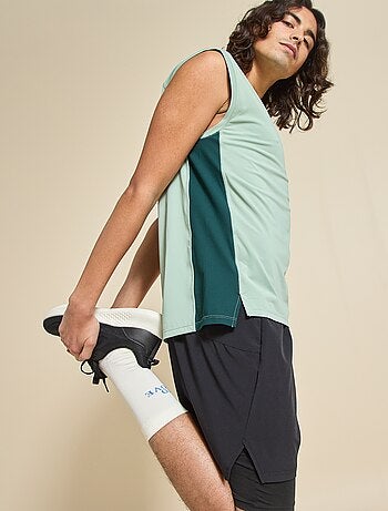 Canotta sportiva con inserti in mesh sui lati - (ekstract)