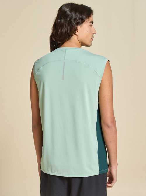 Canotta sportiva con inserti in mesh sui lati - (ekstract) - Kiabi