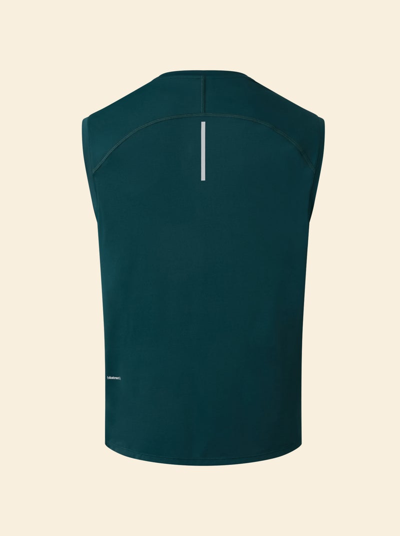 Canotta sportiva con inserti in mesh sui lati - (ekstract) Verde - Kiabi