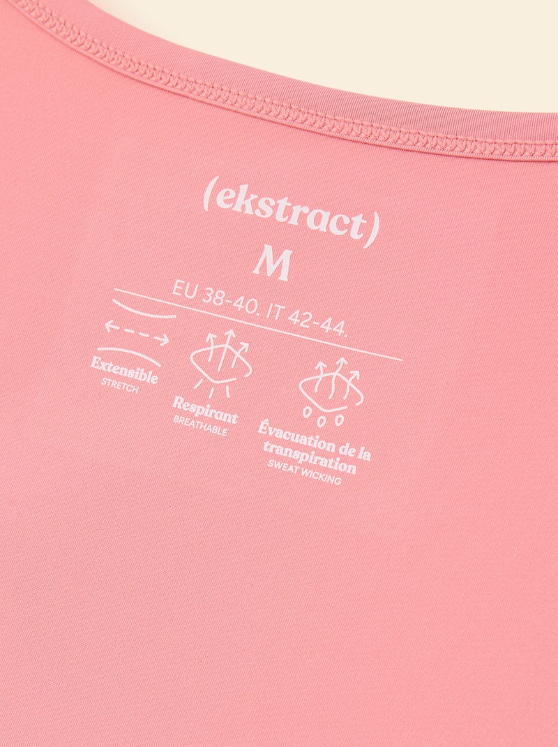 Canotta sportiva fluida - (ekstract) Rosa - Kiabi
