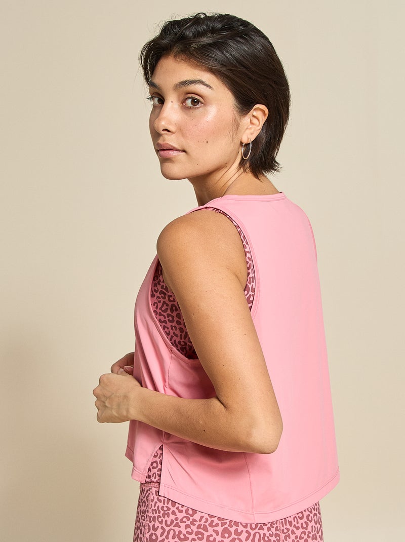 Canotta sportiva fluida - (ekstract) Rosa - Kiabi