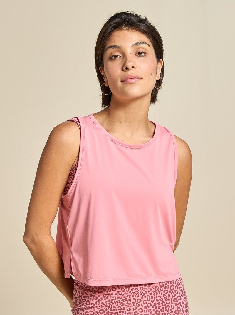Canotta sportiva fluida - (ekstract) Rosa - Kiabi