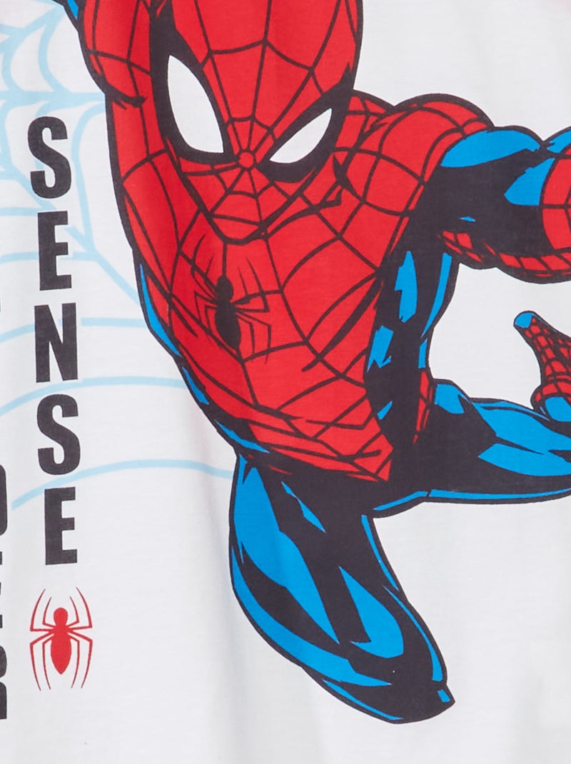 Canotta stampa 'Spiderman' bianco - Kiabi