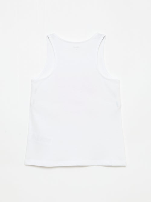 Canotta stampata con collo rotondo - Kiabi