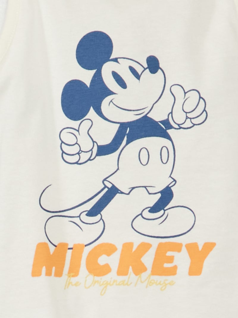 Canotta stampata 'Disney' 'Topolino' BIANCO - Kiabi