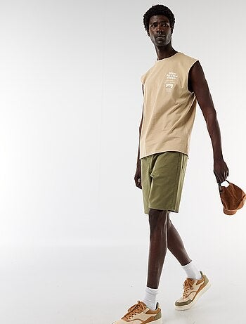 Canotta stampata fronte/retro