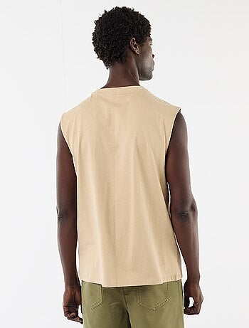 Canotta stampata fronte/retro