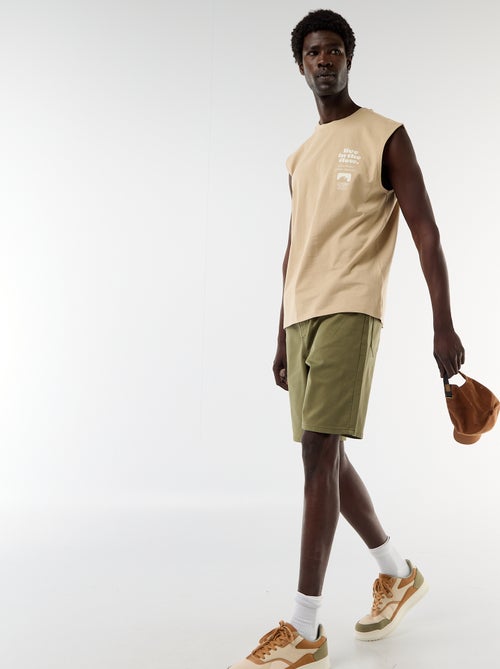 Canotta stampata fronte/retro - Kiabi