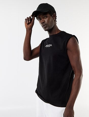 Canotta stampata fronte/retro