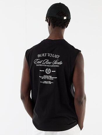 Canotta stampata fronte/retro