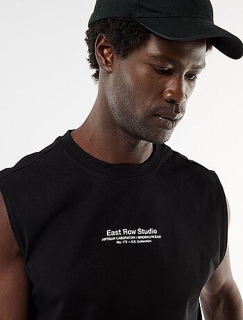 Canotta stampata fronte/retro