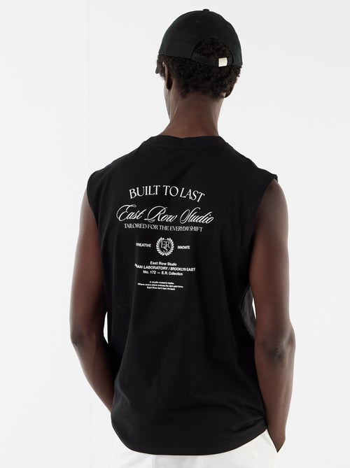 Canotta stampata fronte/retro - Kiabi