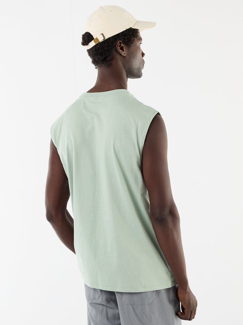 Canotta stampata fronte/retro - Kiabi