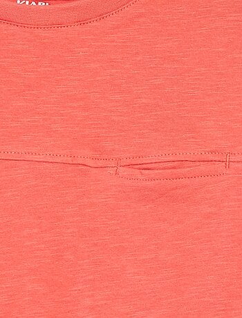 Canotta taglio loose con cut-out sul petto