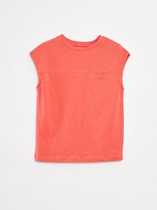 Canotta taglio loose con cut-out sul petto - Kiabi