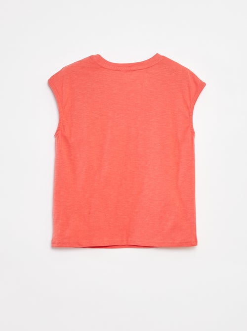 Canotta taglio loose con cut-out sul petto - Kiabi