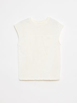 Canotta taglio loose con cut-out sul petto