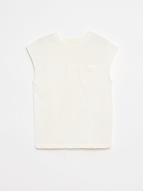 Canotta taglio loose con cut-out sul petto - Kiabi