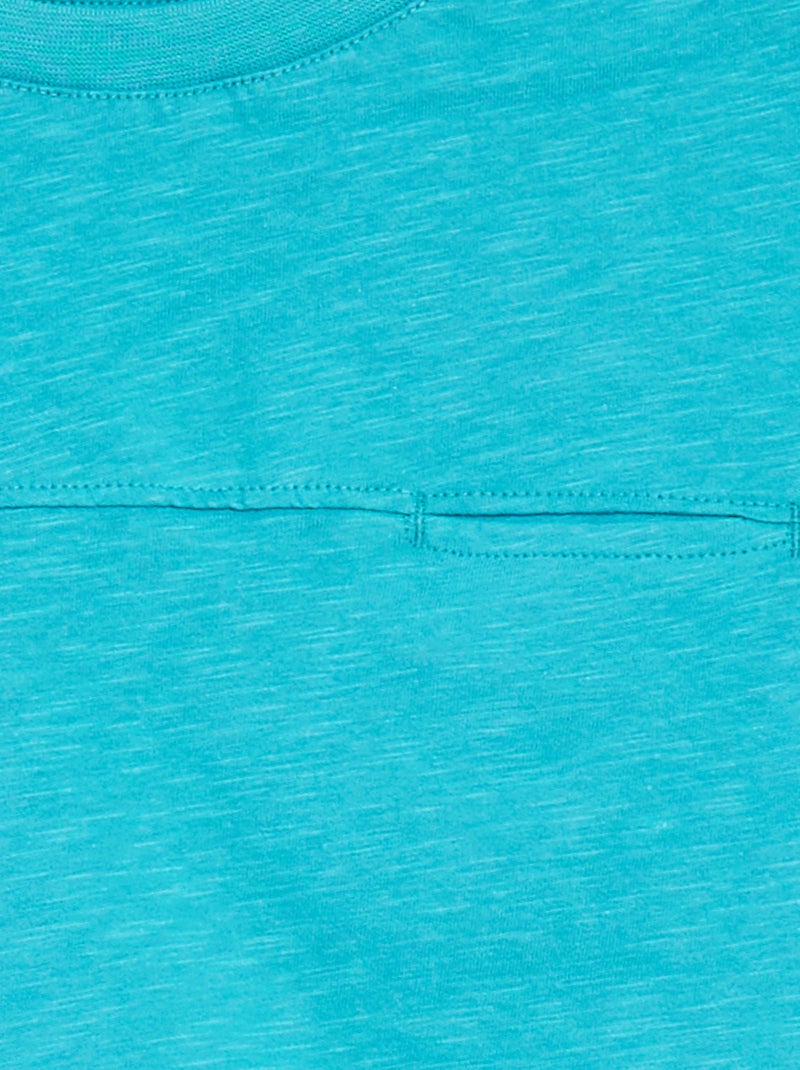 Canotta taglio loose con cut-out sul petto BLU - Kiabi