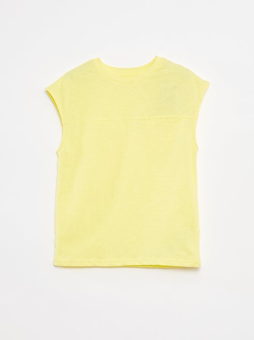 Canotta taglio loose con cut-out sul petto - Kiabi