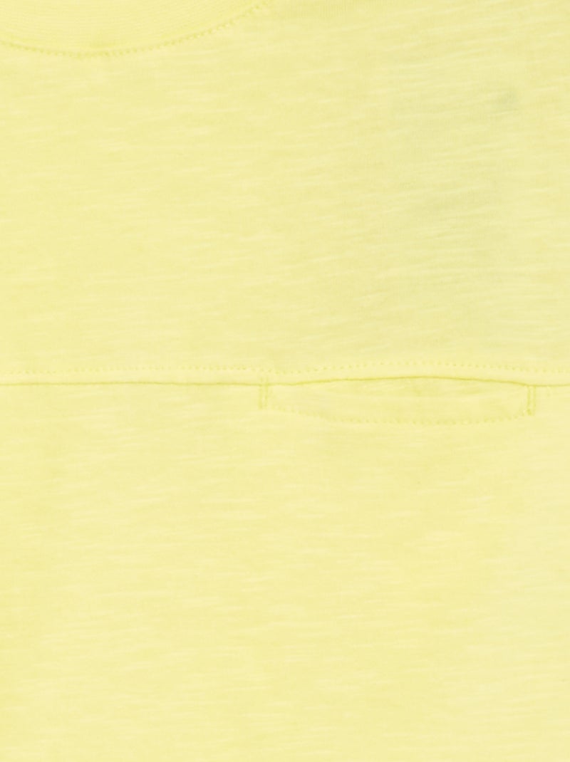 Canotta taglio loose con cut-out sul petto GIALLO - Kiabi