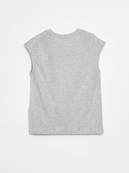 Canotta taglio loose con cut-out sul petto - Kiabi