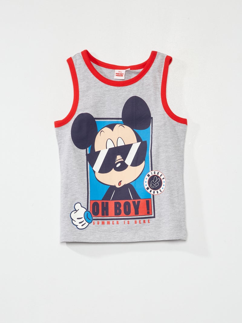 Canotta 'Topolino' 'Disney' - grigio - Kiabi