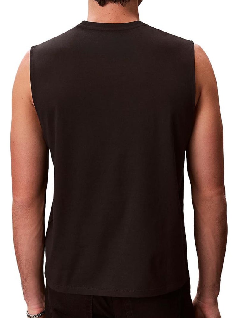 Canotta Uomo Calvin Klein Jeans con Logo Nero - Kiabi