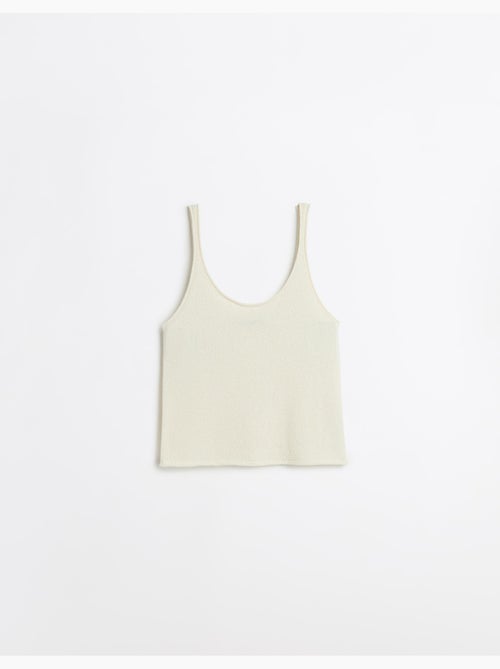 Canottiera a coste, MO Fashion - Kiabi Canottiera a coste, MO Fashion - Kiabi
