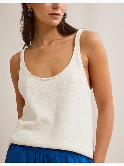 Canottiera a coste, mo fashion - Kiabi Canottiera a coste, mo fashion - Kiabi