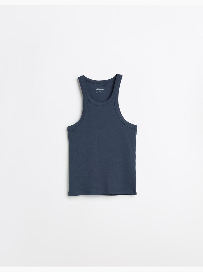 Canottiera a coste, MO Fashion Blu - Kiabi