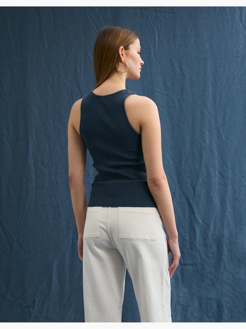 Canottiera a coste, MO Fashion Blu - Kiabi