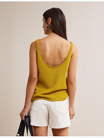 Canottiera a coste, mo fashion