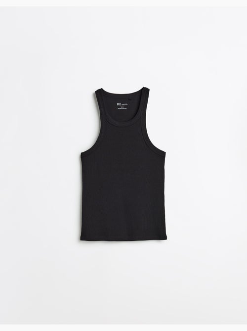 Canottiera a coste, MO Fashion - Kiabi Canottiera a coste, MO Fashion - Kiabi