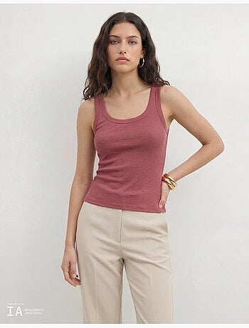 Canottiera a coste, MO Fashion