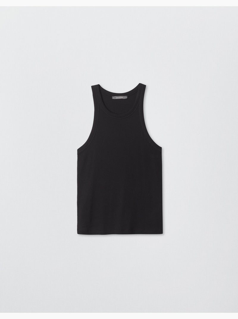 Canottiera a costoni, MO Fashion Nero - Kiabi