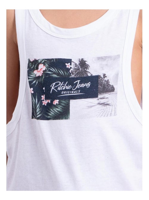 Canottiera girocollo puro cotone NABODY-J - Kiabi