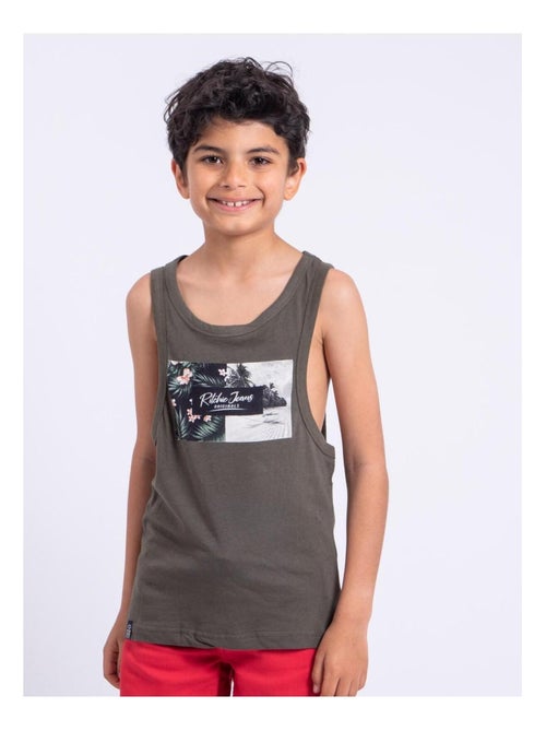 Canottiera girocollo puro cotone NABODY-J - Kiabi