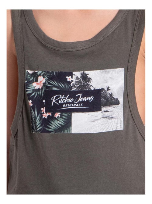 Canottiera girocollo puro cotone NABODY-J - Kiabi